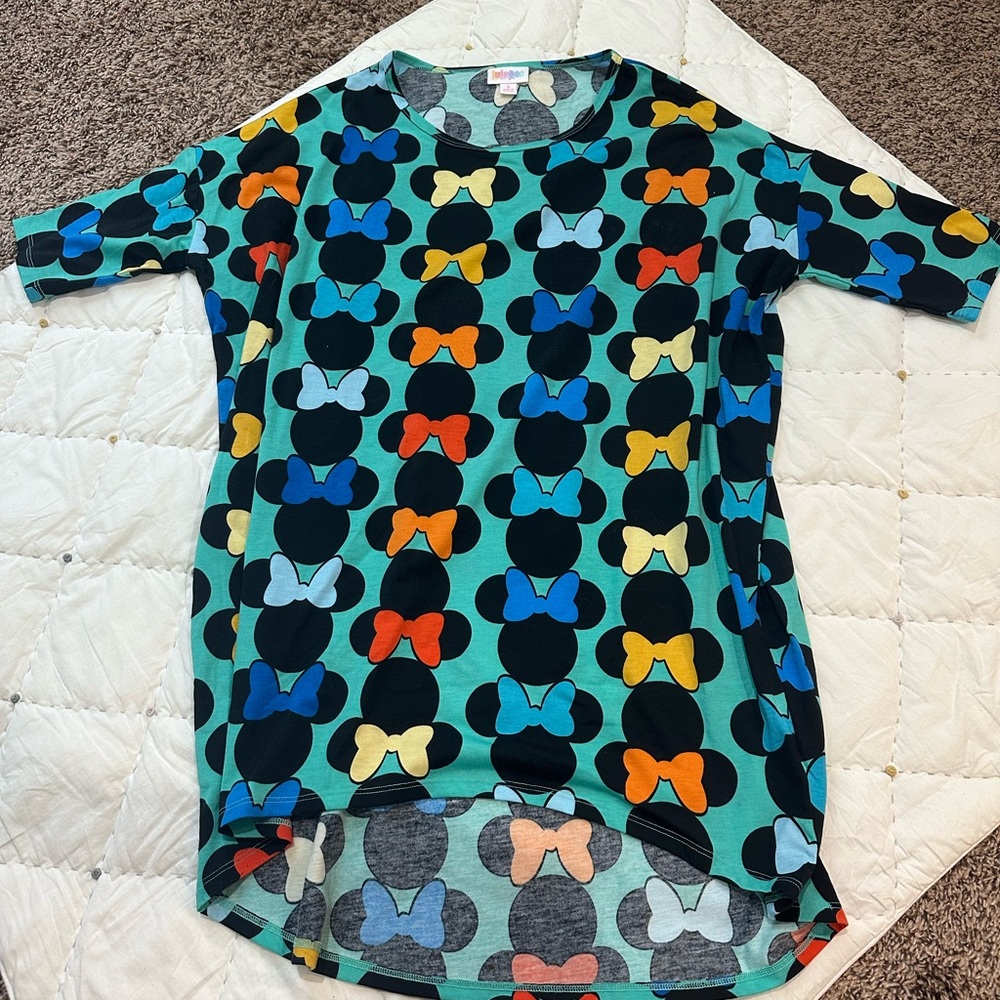 BUNDLE Lularoe Disney Items (2 shirts and 3 leggings)